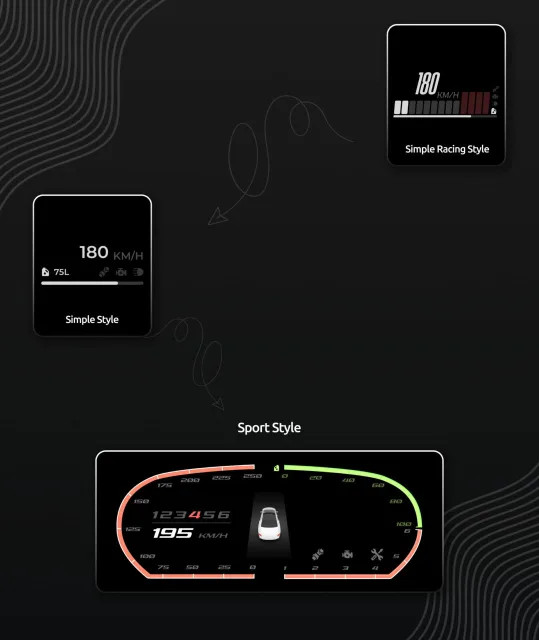 WAIS HUD V6: Standalone FiveM HUD, 11 Bar Styles