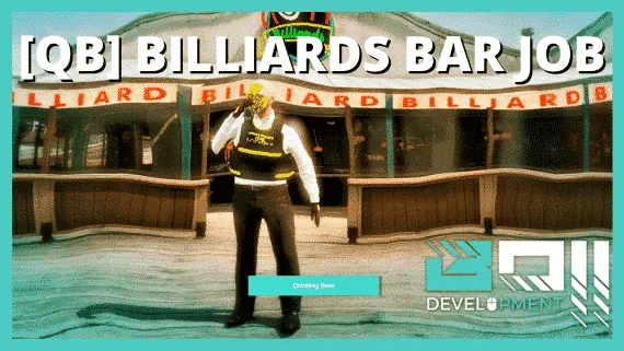 QBCore Billiards Bar Job with Patoche MLO