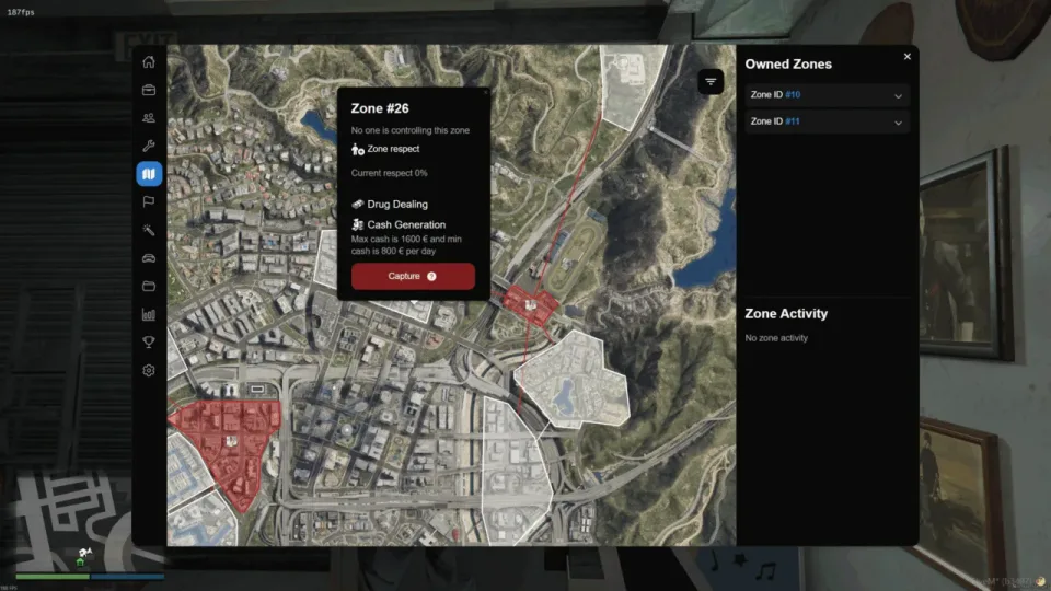 Electus Gangs: FiveM Territory and Safe House Script