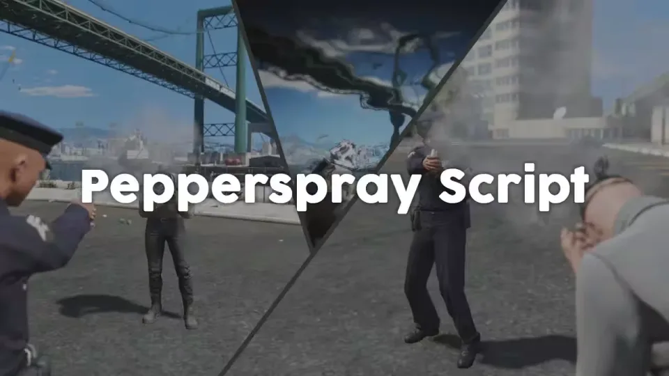 FiveM Pepper Spray Addon Weapon for Police Jobs