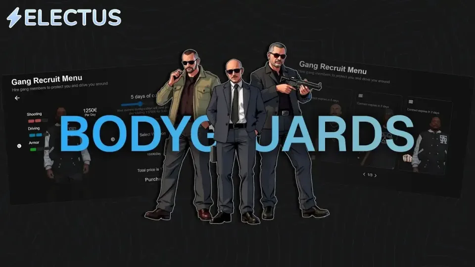 Free FiveM AI Bodyguard Script with /backup Command