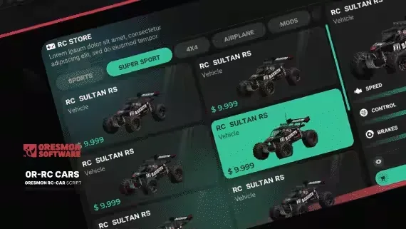 9 RC Vehicles for FiveM with Thermal Cameras and Bombs