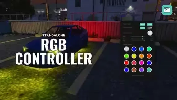 Free FiveM Vehicle Neon RGB Controller (Standalone)