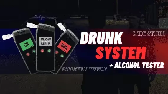 Police Breathalyzer Script for FiveM by Code Studio