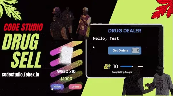 QBCore Drug Selling Script with XP Levels and NPC Deals