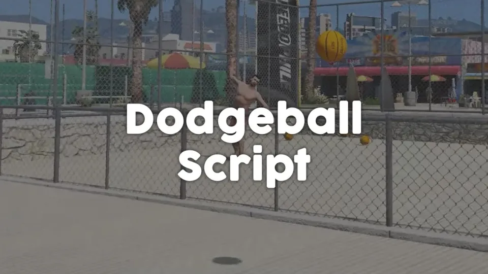 Free FiveM Dodgeball Minigame on Vespucci Beach