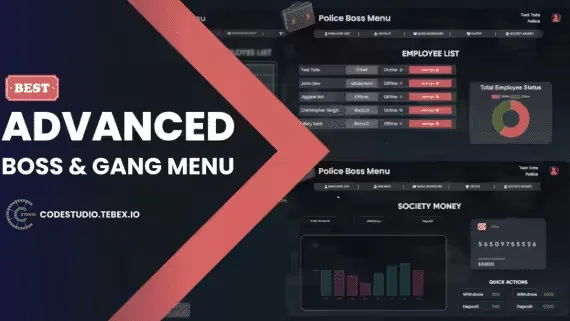 Code Studio Boss Menu with Society Money Analytics