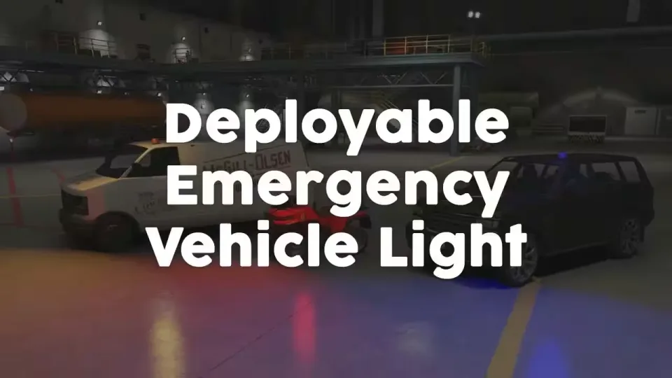 Deployable Emergency Roof Light Script for FiveM